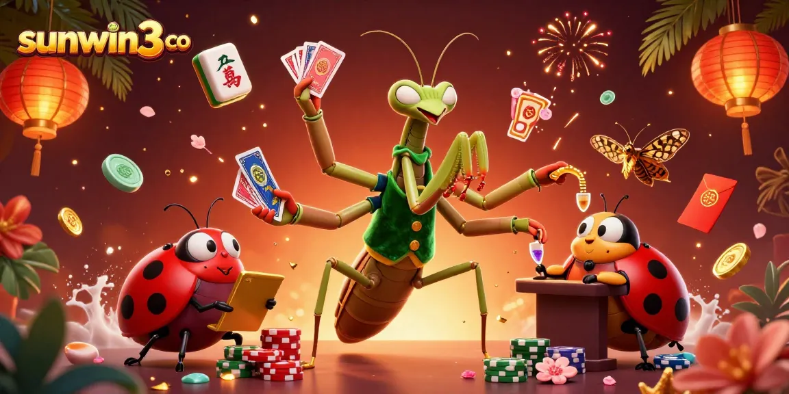 Engage with thrilling gameplay at sunwin3 co while enjoying vibrant casino-themed illustrations.